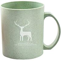 UPKOCH 1 UNID Taza Tazas Bebida de cepillo de dientes Trigo Paja Ecológico Irrompible Café Agua Té Leche Jugo